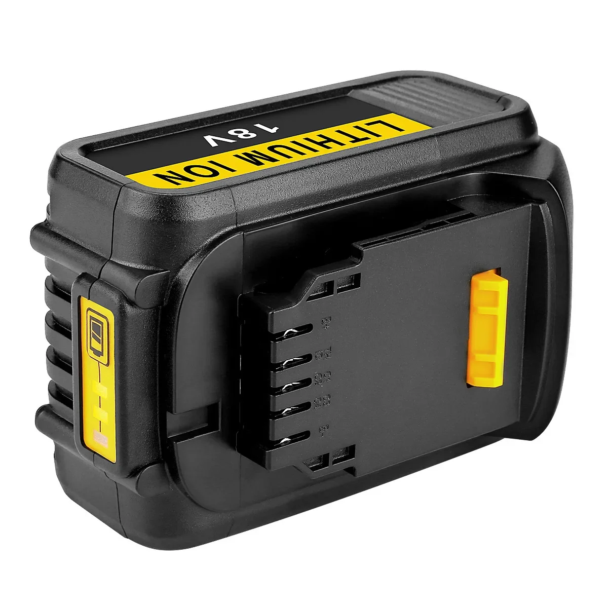 Imagem -04 - Bateria de Substituição Li-ion para Dewalt Power Tool Baterias de Lítio para Ferramentas Dewalt Max xr 18v 6.0ah Dcb200 Dcb184 Dcb181 6000mah