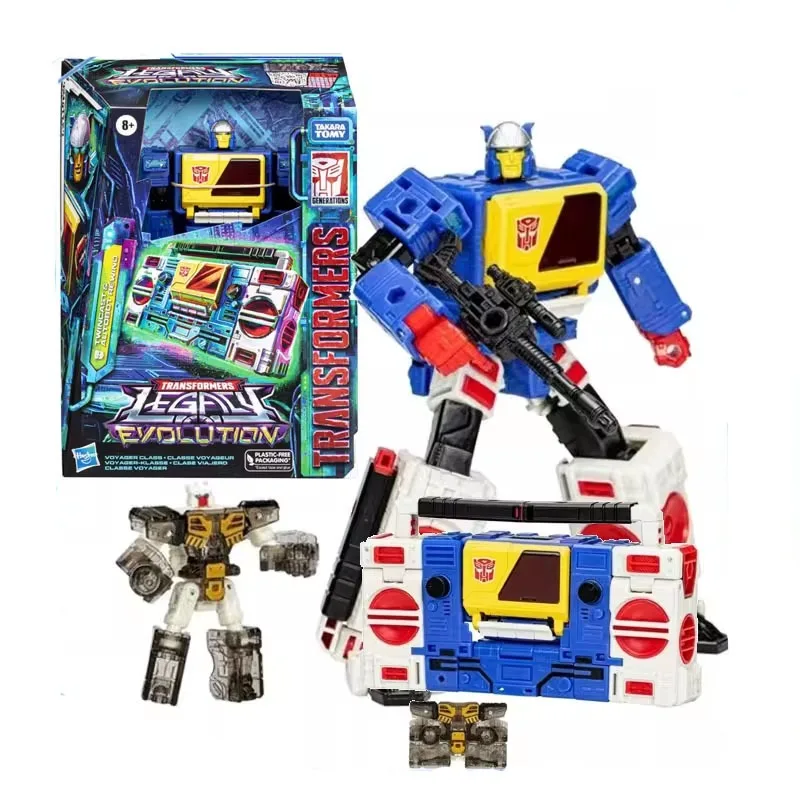 ハスブロオリジナルトランスフォーマーアニメフィギュアレガシー進化ホワイトライオンズオプティマスプライムアクションフィギュアのおもちゃ男の子女の子キッズギフト