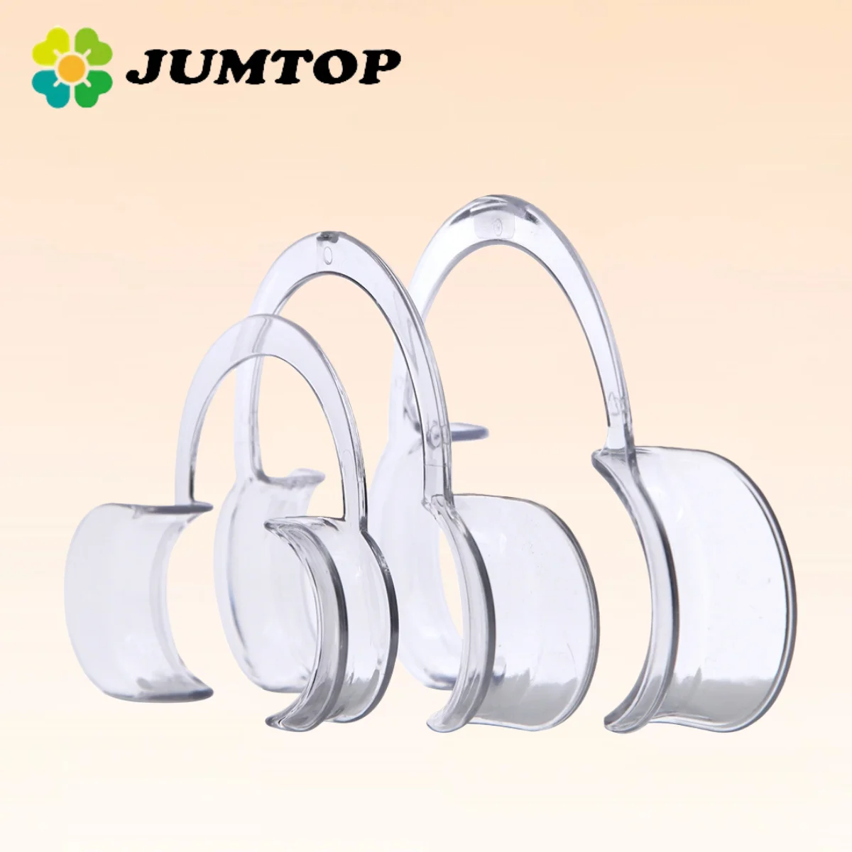 

JUMTOP 10Pcs Dental Orthodontic Mouth Opener Plastic C Shape Lip Cheek Retractors Oral Check Tools S /M /L Dentist Materials