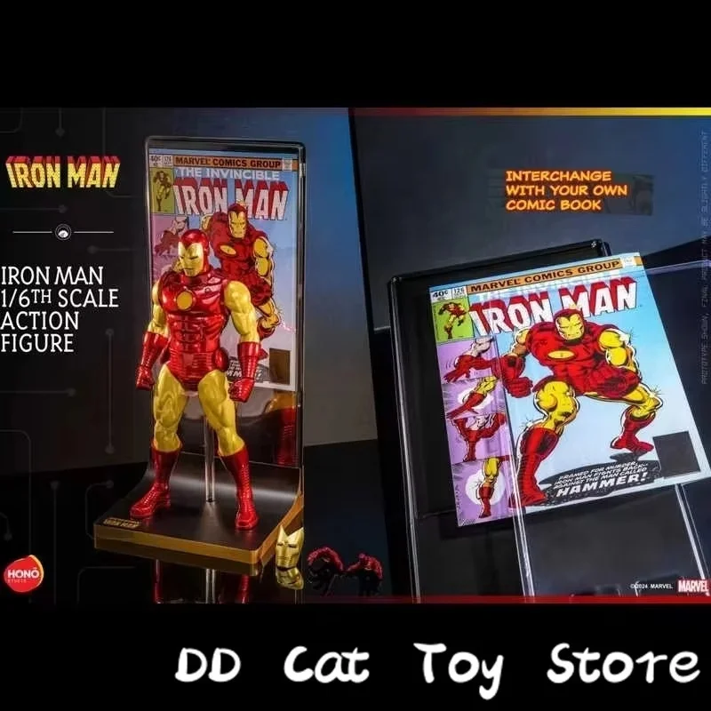 

В наличии Оригинальные 1/6 Hot Toys Ht Hono Studio Hs05 Масштаб Marvel Фигурка Коллекционная Железный Человек Комикс Модель Игрушка в подарок