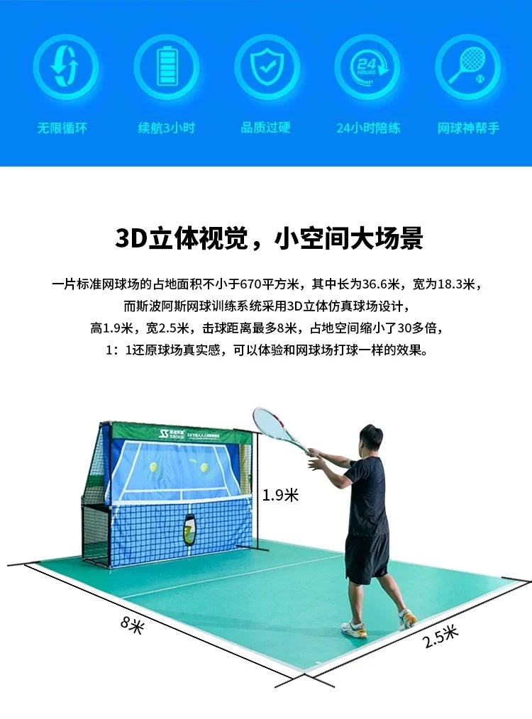 Одно- и двойная система тренировок с теннисными 3D-петлями