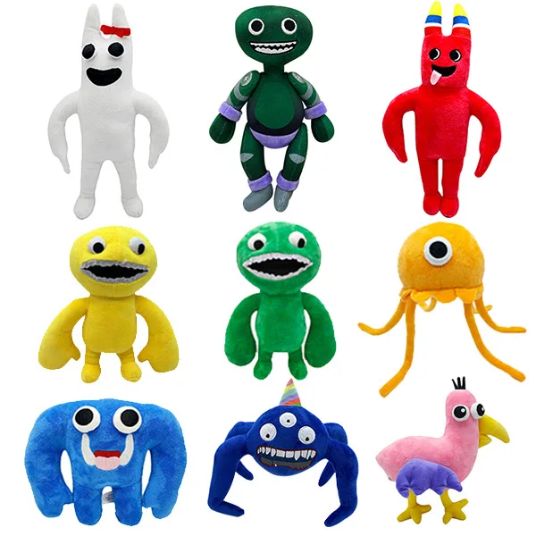 Hot Sale Garden Of Ban Ban Plush Toy Soft Plush Stuffed Games Horror Peluche Derivative Banban Garden Plushies Toy Gift for Kids