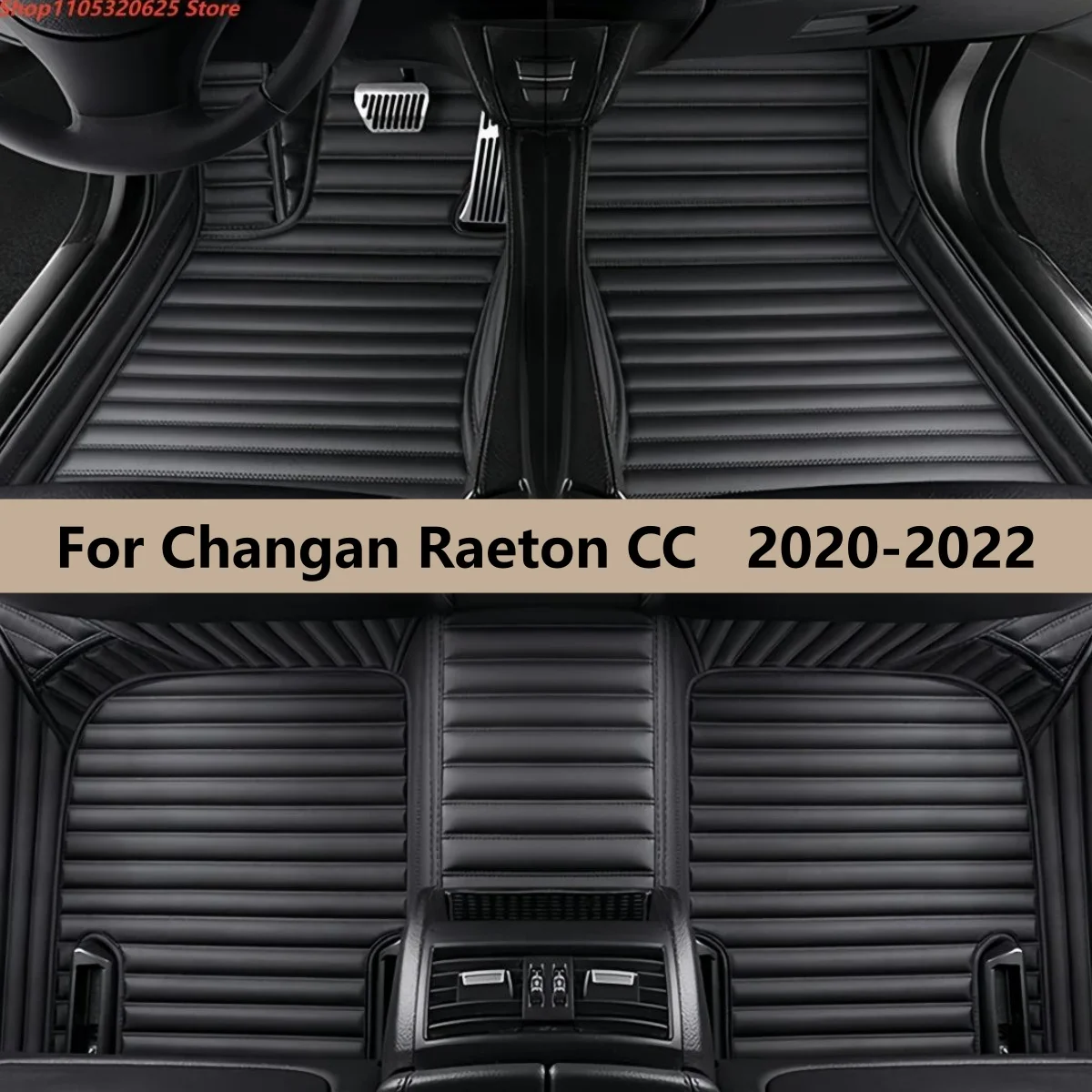 

Автомобильные коврики для Changan Raeton CC 2020 2021 2022, полный комплект для переднего и заднего рядов, ковровые покрытия, коврики для ног.