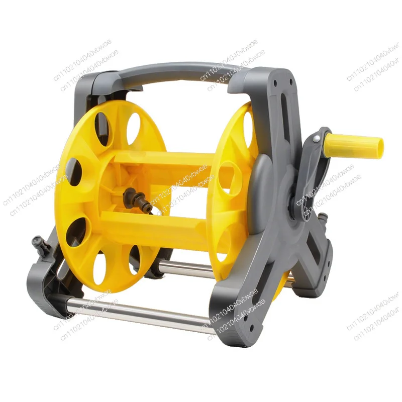 Car wash water gun high pressure strong watering water pipe hose household washing nozzle reel storage rack