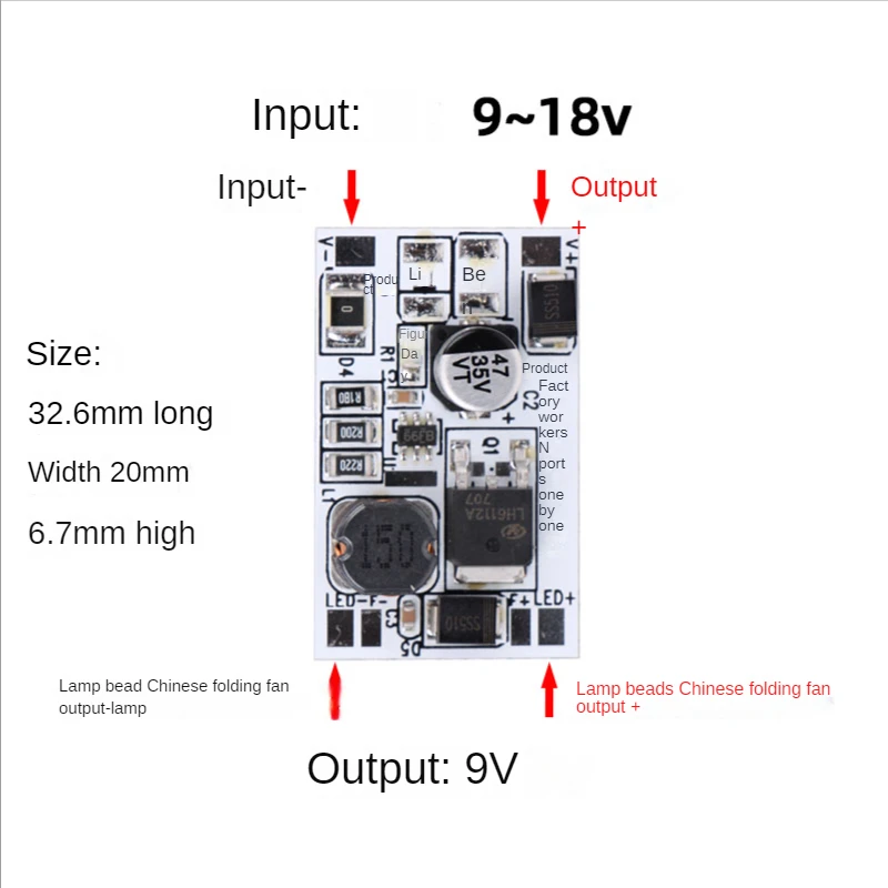 Automobile LED Headlamp Driving Plate Constant Voltage H7 H11 9005 H4 9012 12V Constant Current Power Lamp Driving