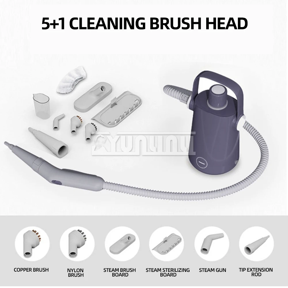 Handheld Steam Cleaner Kitchen Cleaning Mop High Temperature Mite Removal Machine Sofa Curtain Cleaner Defroisseur Vapeur