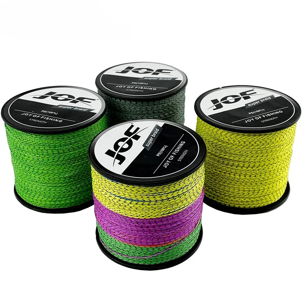 4/8 Strands Speckle Braided Fishing Line 300m Max Drag 80LB Multifilament PE Wire for Saltwater Sea/Boat Fishing Accessories