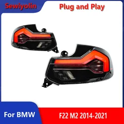 Car Accessories Auto Tail Light led For BMW M2 F22 2014-2021 DRL Fog Brake Lamp Assembly Tuning Lights Plug And Play