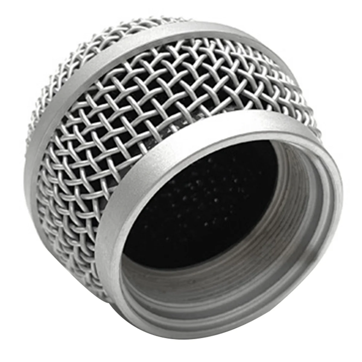 Microphone Grille Replacement Mic Microphone Head Mesh Microphone Grille Microphone Accessories for PG58, Inner Teeth