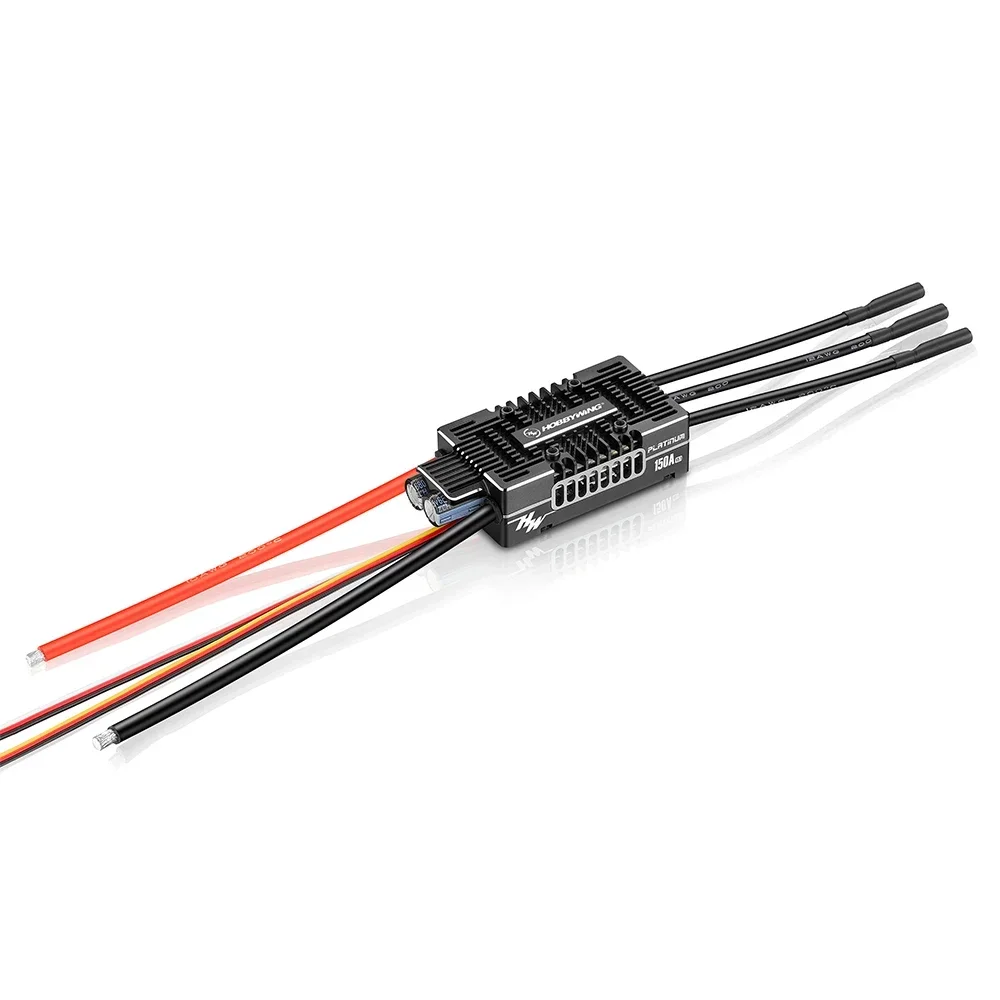 HOBBYWING Platinum 150A V5.1 3-8S LiPo Brushless ESC for RC Remote Control Model Aircraft Fixed-wing Helicopter