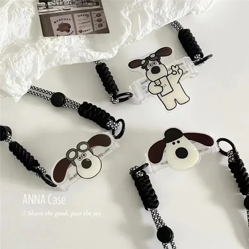 2024 Einstellbare Lange Handy Lanyard Umhängetasche Karte Hals Schnur Clip Hängen Lanyard Hängende Ornamente Charme Anti-verloren Lanyard