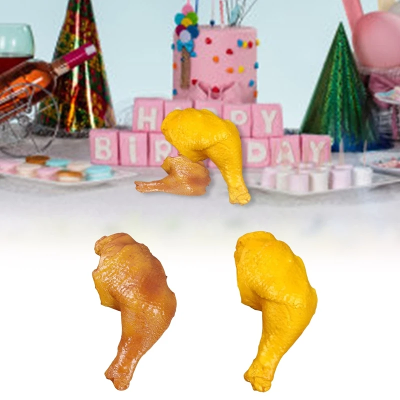 Realistic Chicken Drumsticks Display Chicken Leg Models Realistic For Kitchen Display And Party Accessory