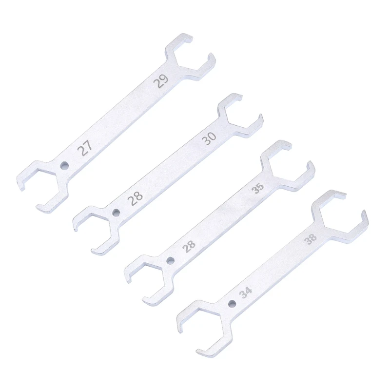 Convenient Double-Ended Wrench Tool for Floor Heating Ensures Tight Seal Reduces Air Leakage 34-38mm/28-35mm/28-30mm