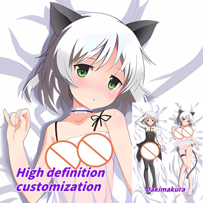 

Dakimakura Anime SANYA V LITVYA Double-sided Print Life-size Body Pillow Cover Bedding Gifts