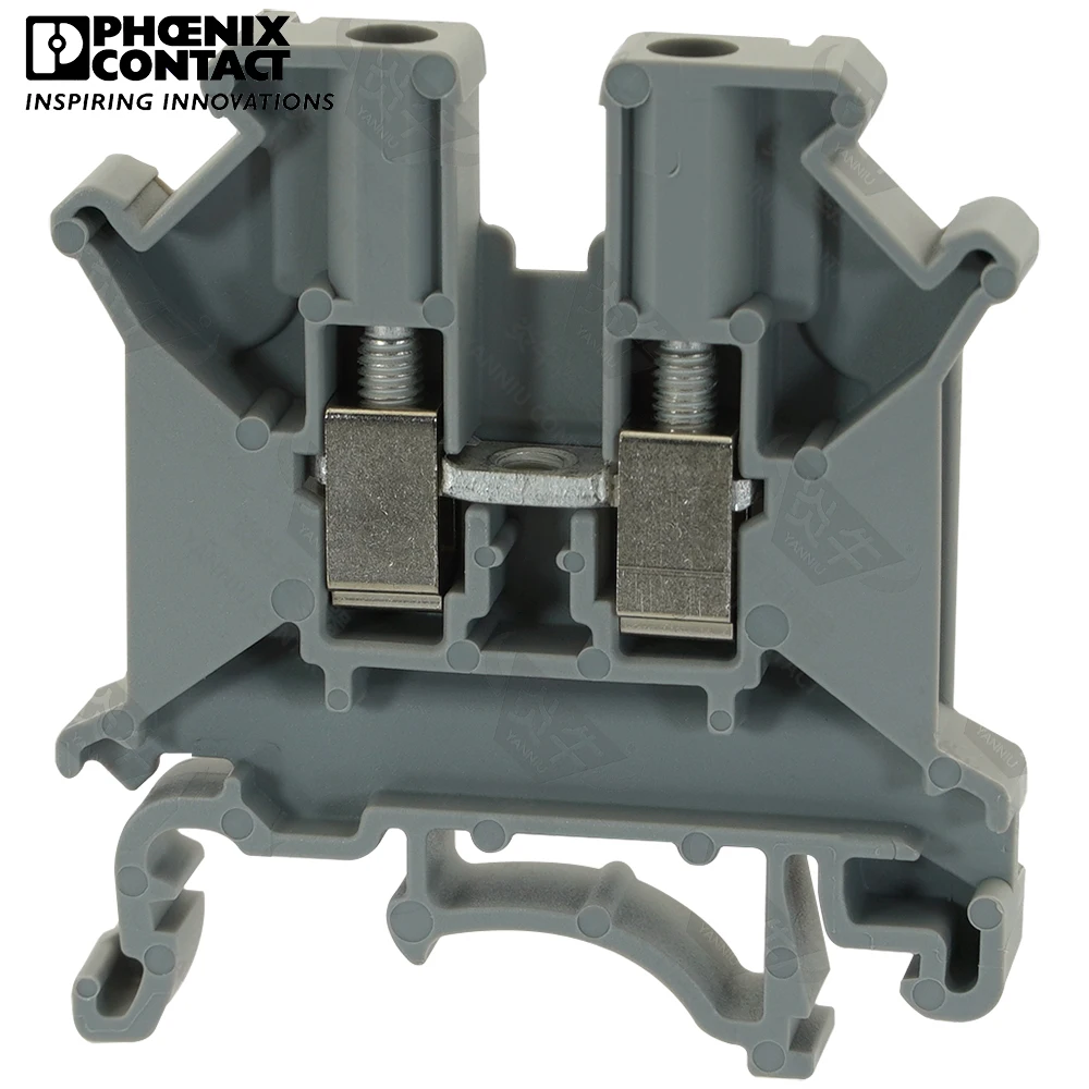 Phoenix Contact Screw Type Din Rail Test Disconnect Terminal Blocks UK 5 N 3004362 0.2mm² - 6mm² Wire Electrical 32A 800V