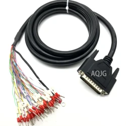 Delta Huichuan Hechuan Xinjie Lesai servo driver CN1 plug DB44 connector cable 44 core I/O control cable