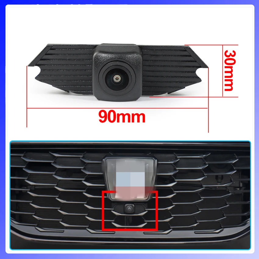 Car Front View Camera AHD Waterproof High Quality CCD Night Vision Driving Safety For Toyota Crown Kluger 2021 New product !