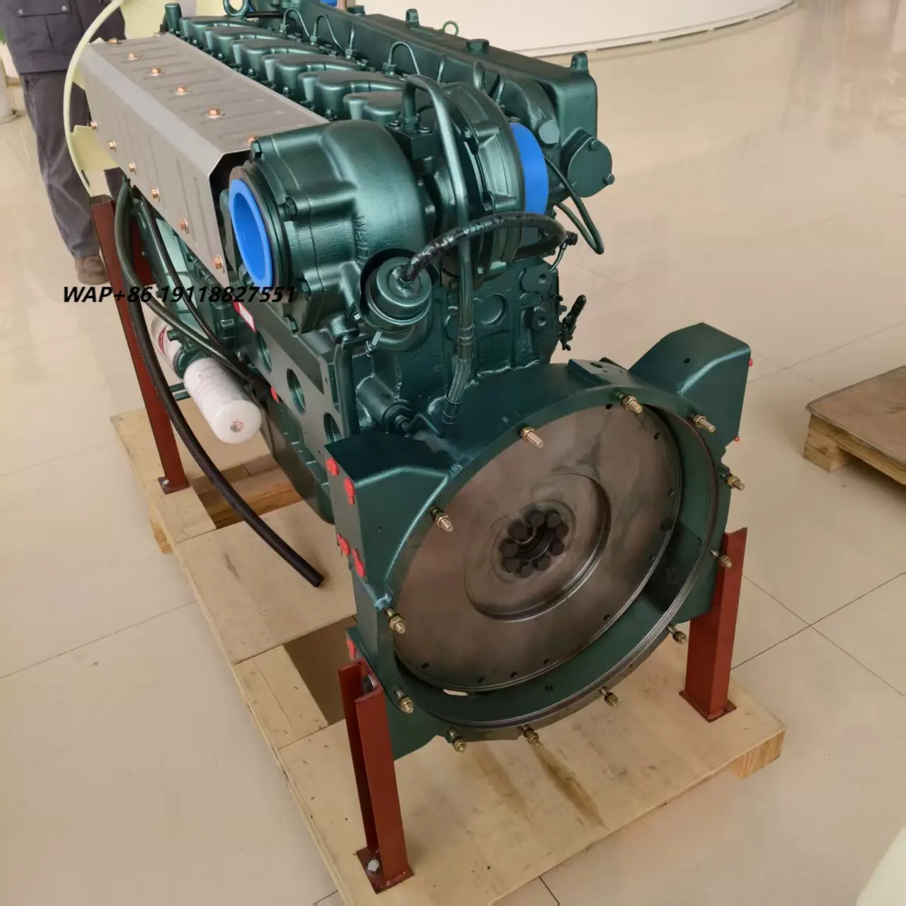 WD615.47 Engine with Gearbox Complete Powertrain for Heavy Duty Vehicles and Loaders