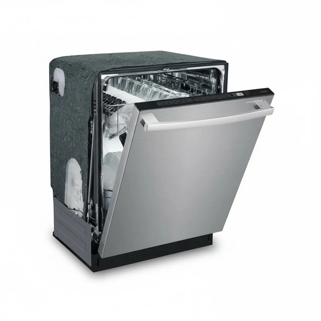 

Встраиваемая посудомоечная машина, 24-дюймовая, из нержавеющей стали, с высокой загрузкой, на 14 комплектов посуды, бытовая техника для домашнего использования