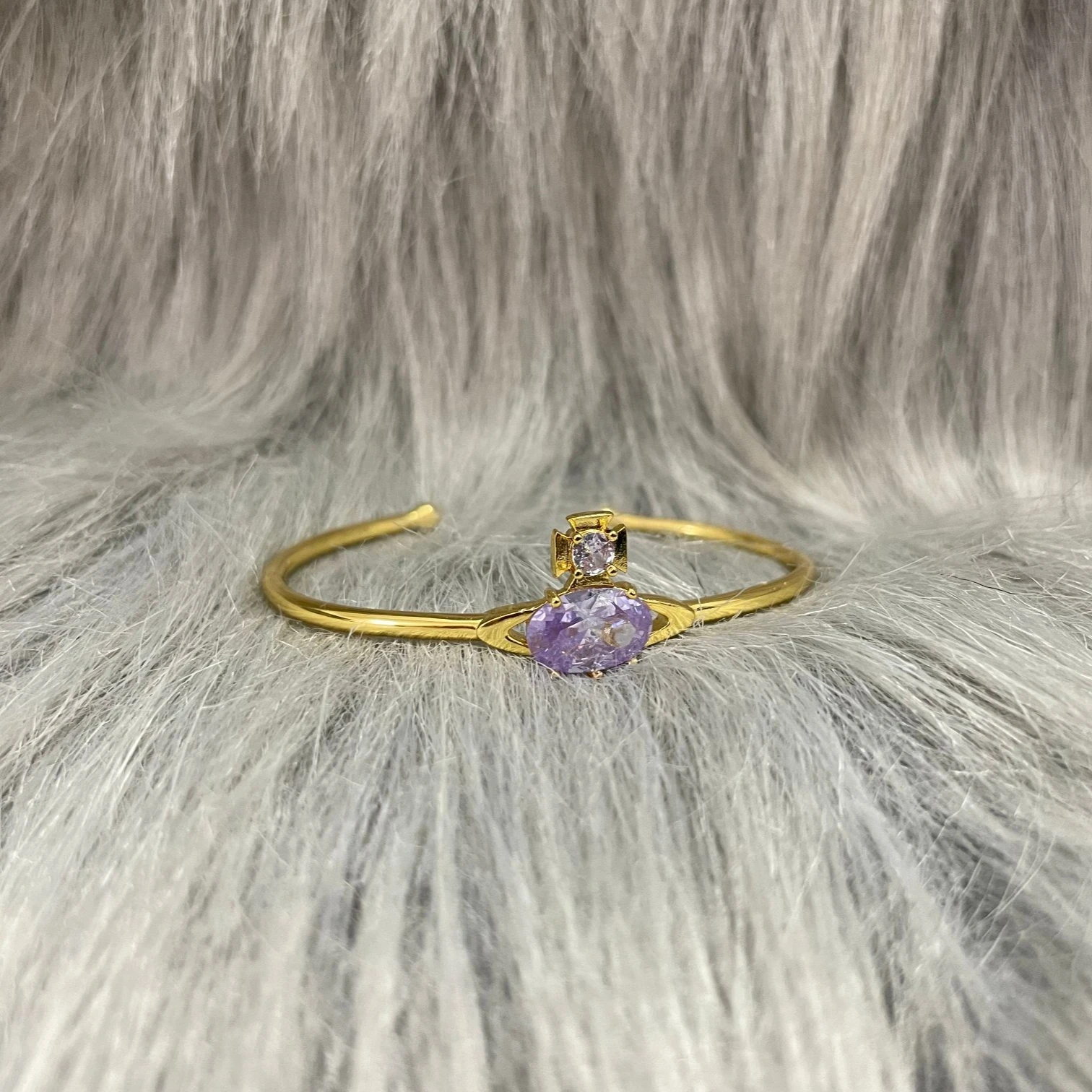 S925 فضة واحدة الماس سحر الأزياء تألق السيدات سوار أنيقة رومانسية ليتل زحل المجوهرات