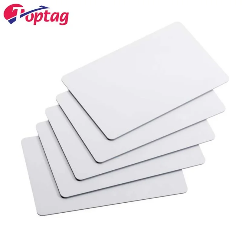 

100pcs a lot Website Link Written 13.56Mhz High Frequency RFID Blank White PVC Card 213/215/216 1K NFC Card