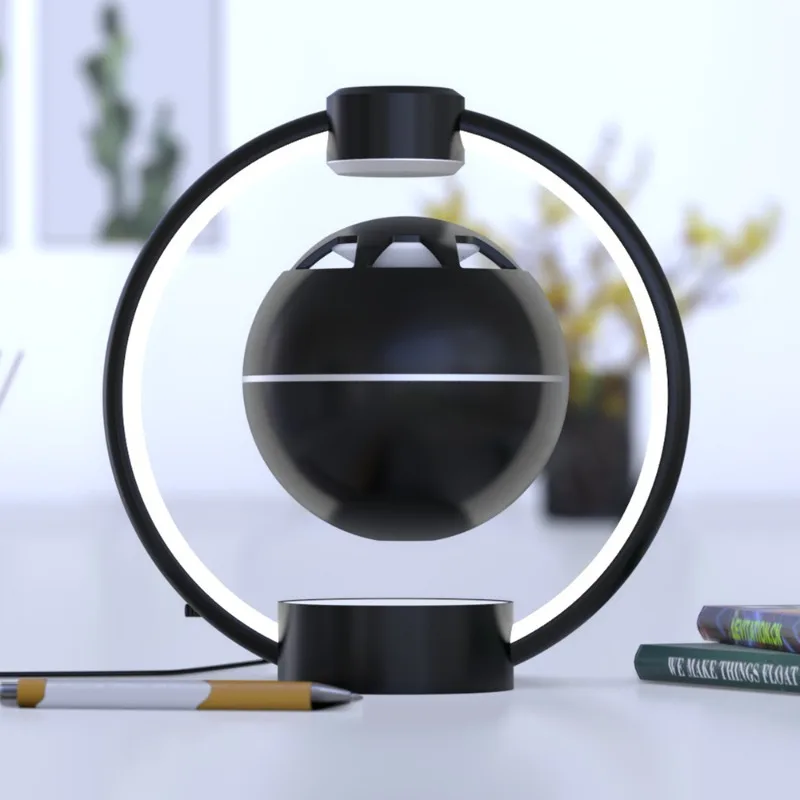 

Magnetic Levitation Bluetooth Speaker Audio Home Office Ornament Creative Gift For Boy Girl Friends Family Festival Birthday