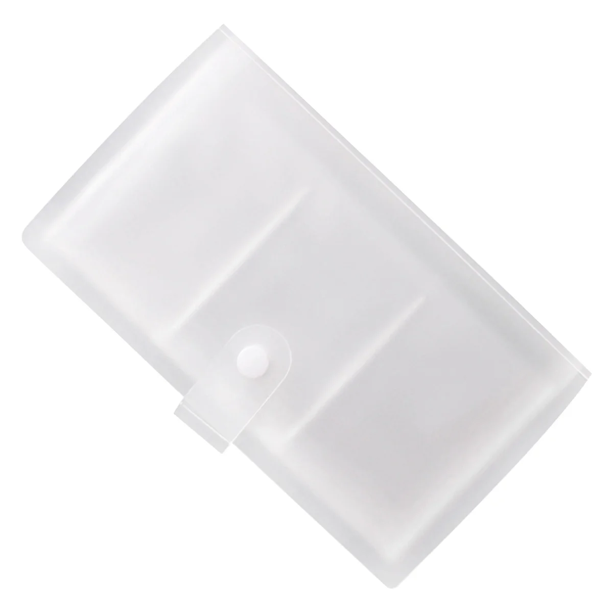 120 Slots Business Cards Book Name Cards Holder Plastic Organizer For Office Supplies Portable Card Storage Case