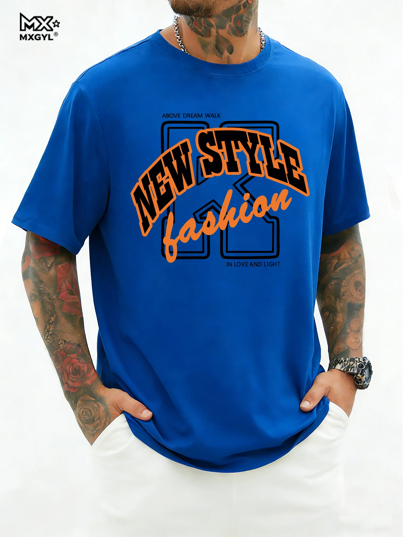 NEW STYLE 2026 New Model Men’s Short-sleeve Crewneck T-Shirt Classic Casual Multiple Colors And Sizes For Daily Wear All-Day