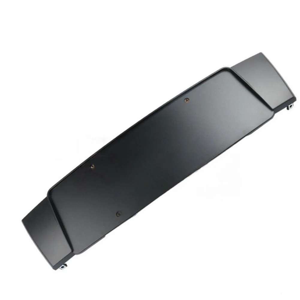 Front License Plate Board Compatible with For A6 For S6 2006 2011 OEM Number 4F0807285 ABS Material Replacement Part