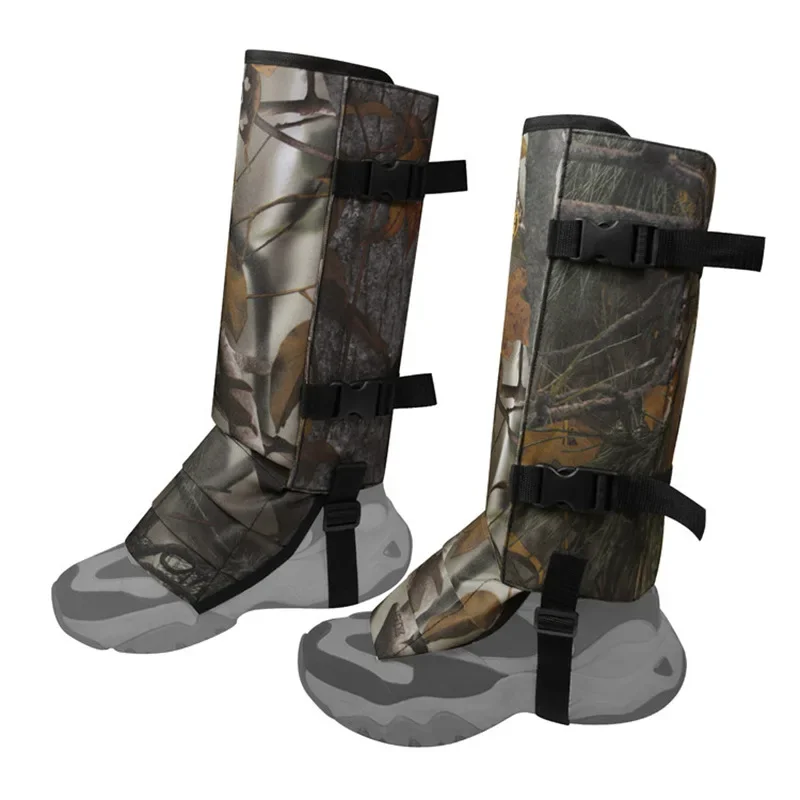 Outdoor Snow Boot Gaiters Snake Bite Protection Waterproof Adjustable Hunting Mountain Climbing for Hiking Walking Leg Gaiters