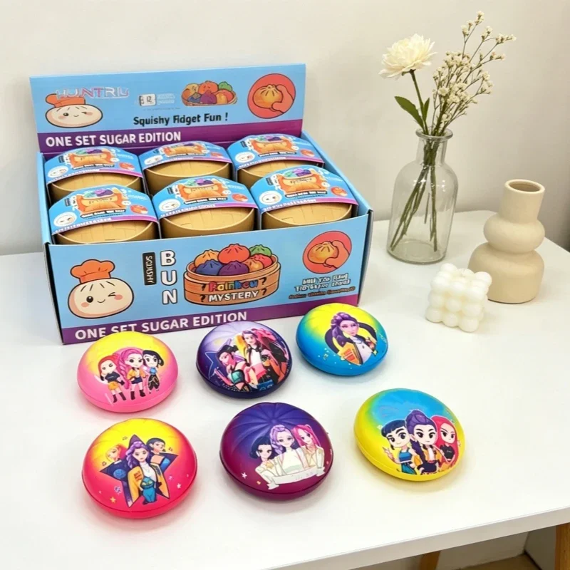 Kpop Squishy Dumpling Rumi Dekompressions-Dumpling Heißer Cartoon-Film Quetsch-Fidget-Ornament Anti-Stress Schreibtisch-Accessoires