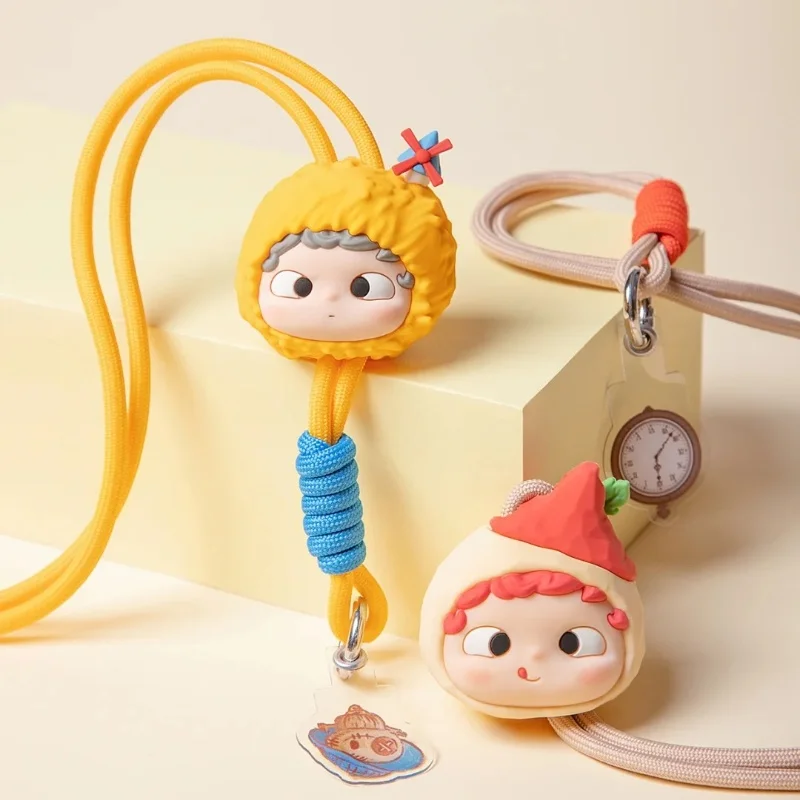 New Blind Box Genuine Heyone Ozai If The Sound Had Shape Series Blind Box Mobile Phone Hanging Rope Collection Birthday Toy Gift