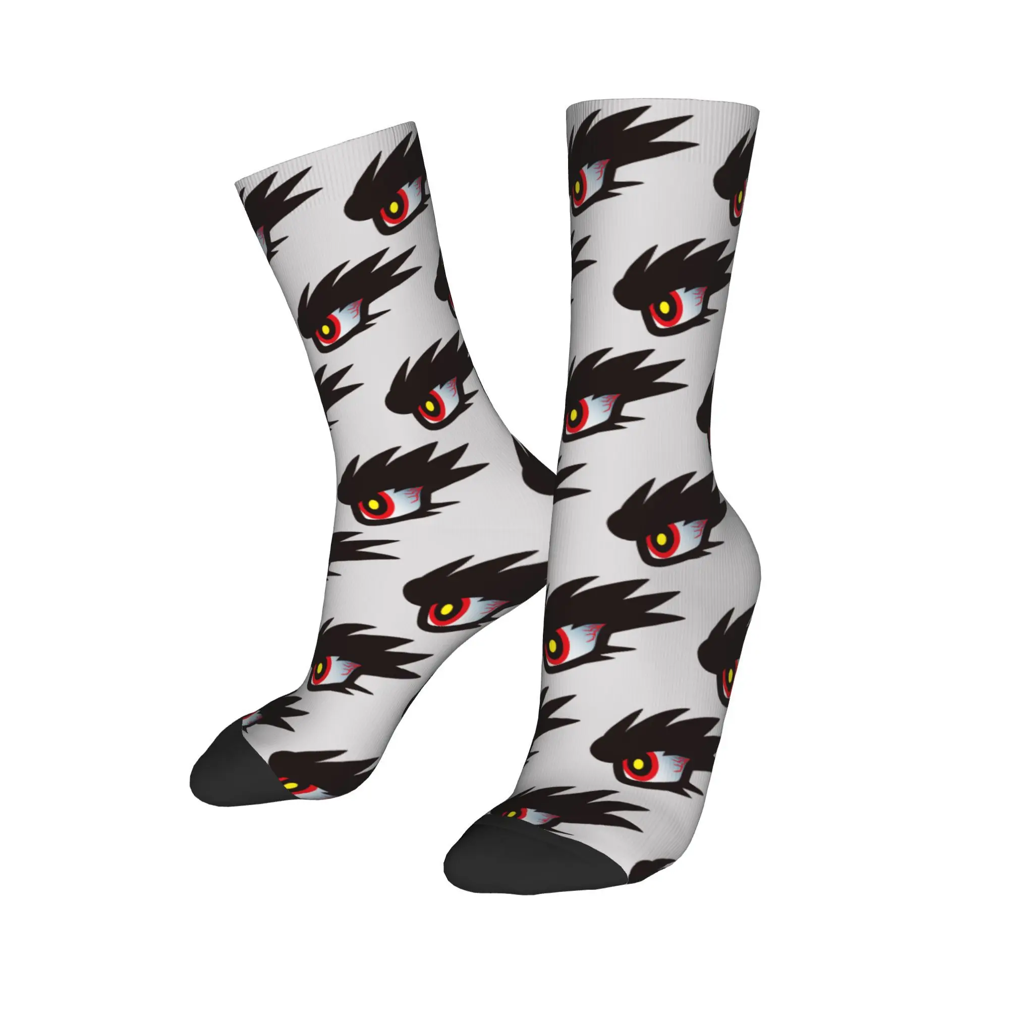 사용자 정의 핫 M-Mugens Powers 로고 남성 승무원 양말 남여 재미 3D 인쇄 드레스 양말