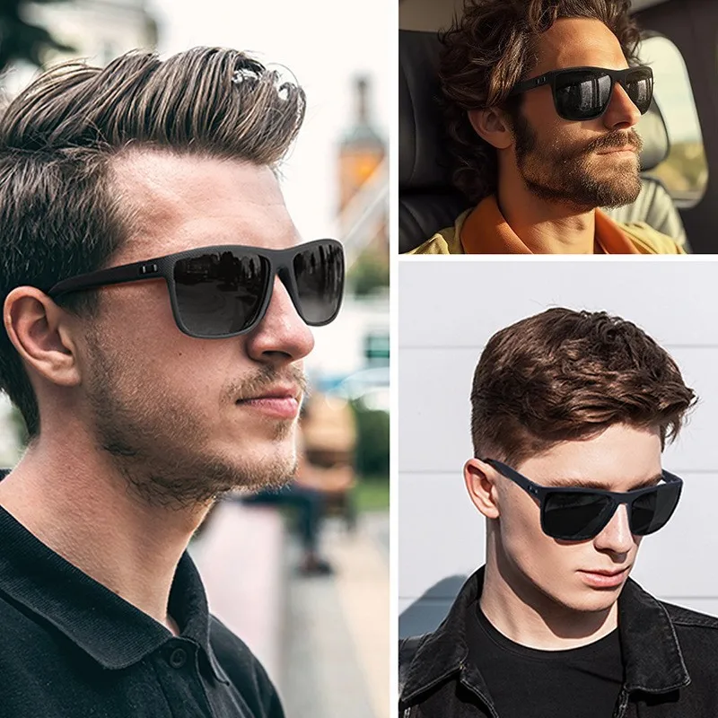 

2026 Brand New UV400 Sunglasses,Unisex,Suitable for Hiking,Outdoor Sports,Driving, and Fishing, Square Style Unisex Sunglasses