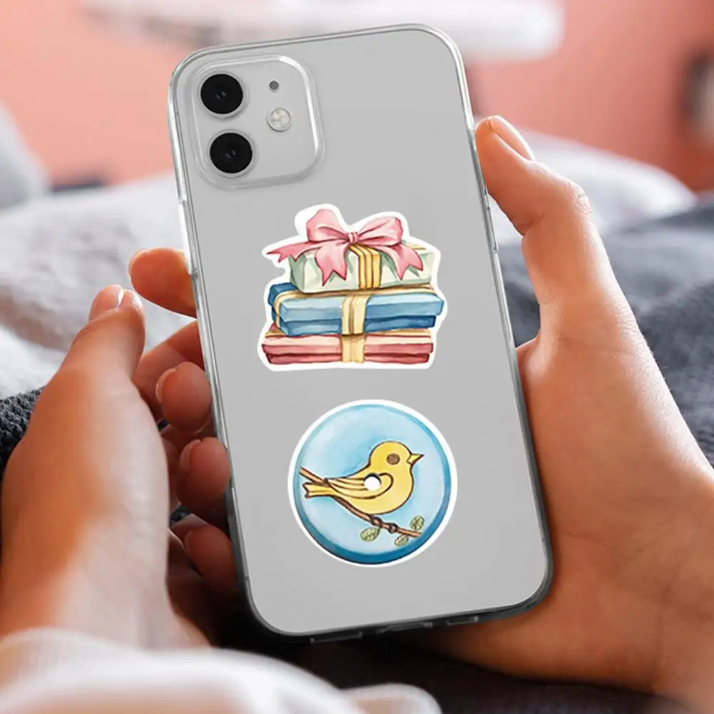 ชุดสติกเกอร์ธีมลายการ์ตูนสำหรับงานตัดเย็บ50ชิ้นสำหรับติดแล็ปท็อปโทรศัพท์ตู้เย็นมีการยึดเกาะที่แข็งแรงสำหรับการทำอัลบัมภาพ