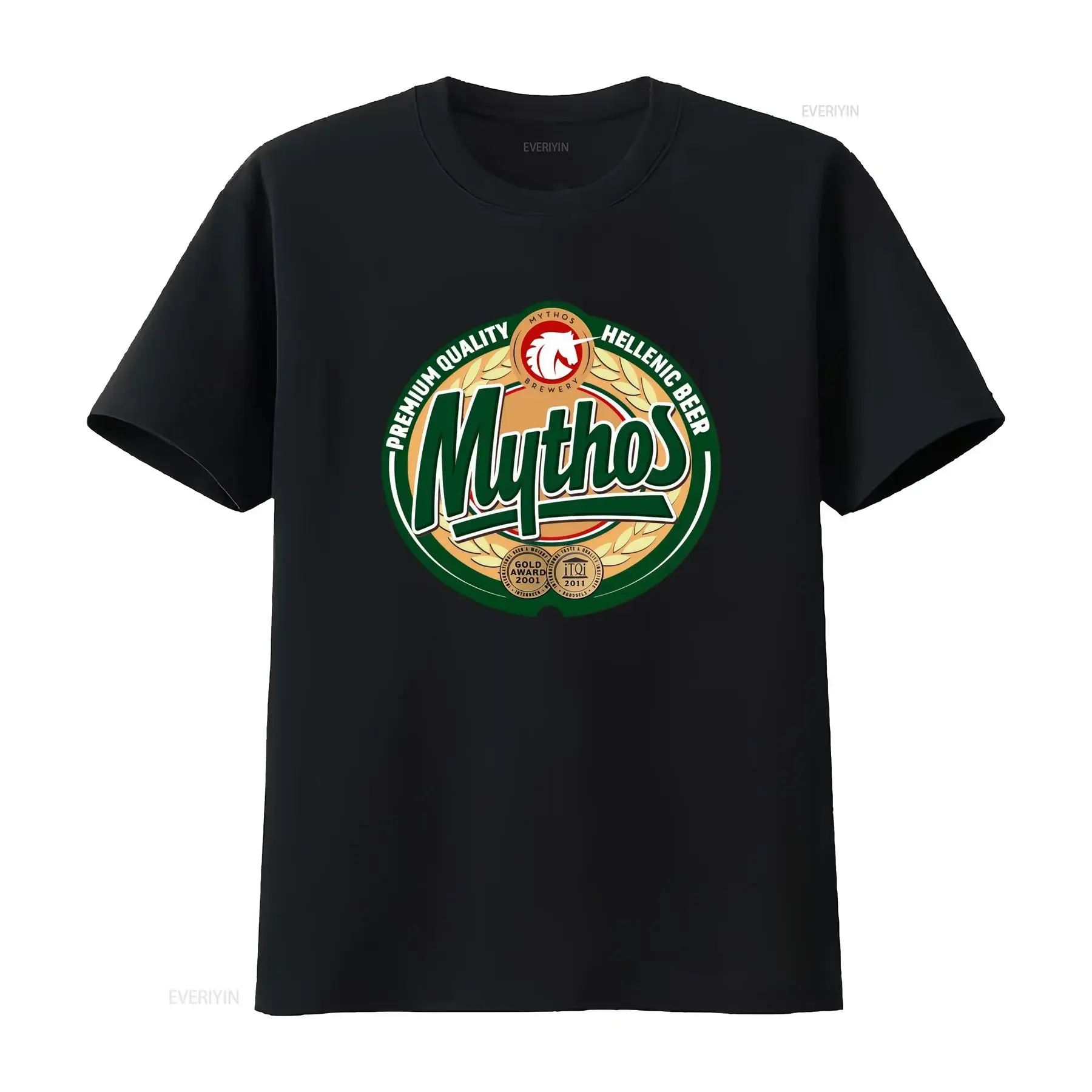 Hochwertiges griechisches Mythos-T-Shirt für alle Größen – Vintage, gewaschen, vielseitig, lässig, bequem, stilvoll, dehnbar