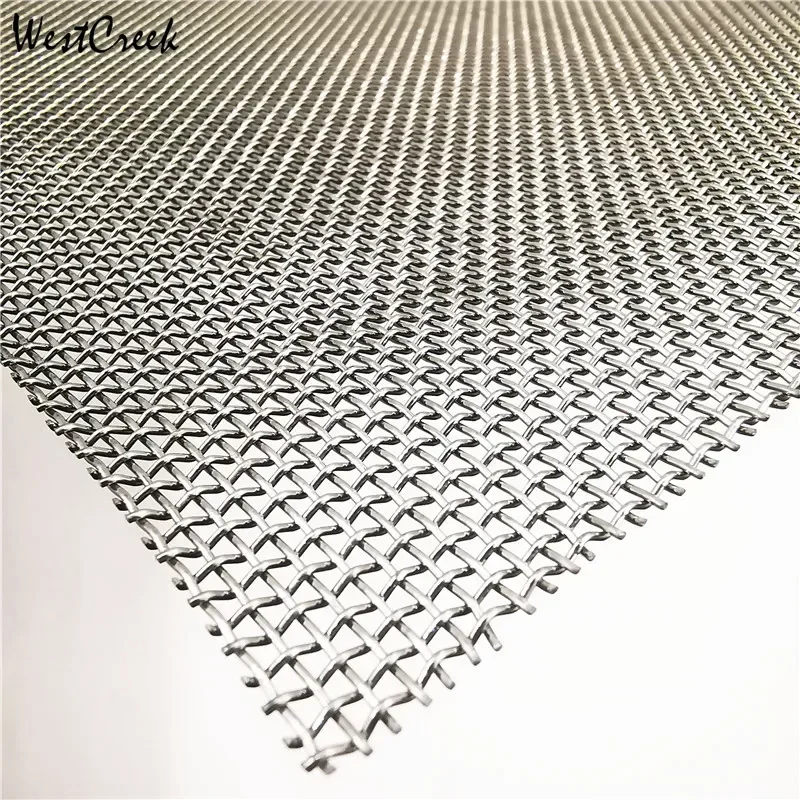 WESTCREEK High Temperature Wire Mesh Non-toxic Filtration 304 Stainless Steel Woven Wire Cloth Screen For Industrial Tools