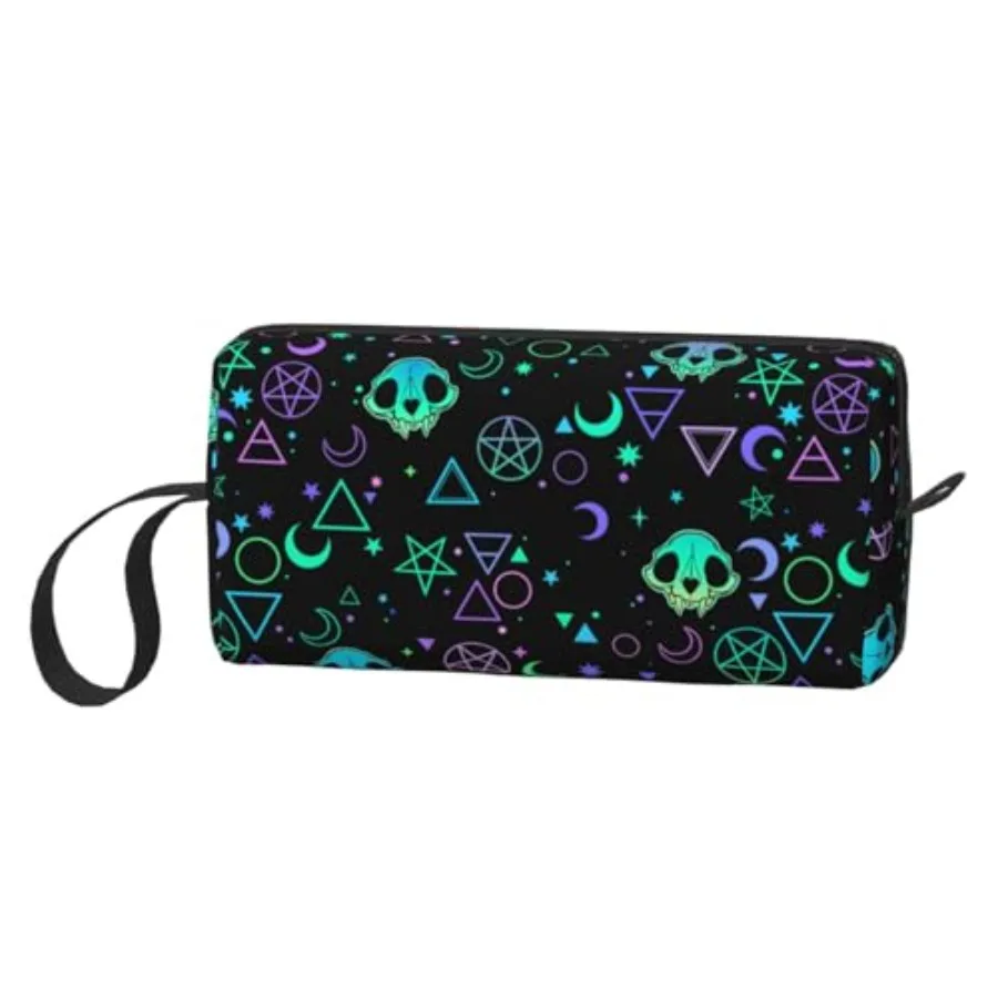 Makeup Bag Organizer Small Cosmetic Bags Portable Travel Toiletry Bag With Handle Simple Accessories Storage Zipper Pouch For W