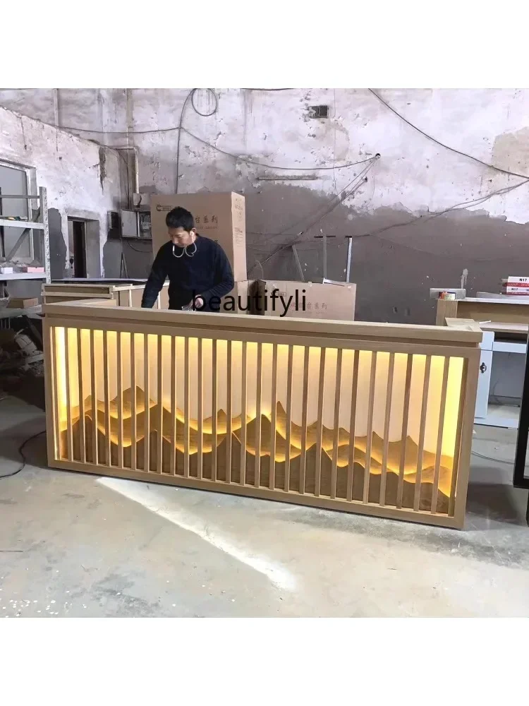 

PP Chinese Classical Cashier, Beauty Salon, Health Care Foot Bath Ear Cleaning, Bar Counter, Restaurant, Famous Tea HouseFront D