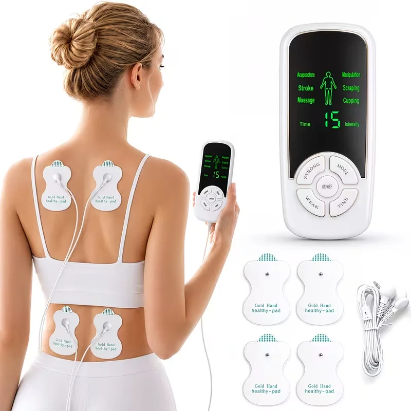 The Massager Features 8 Modes and 15 Intensity Levels, Specifically Designed to Provide Comprehensive Muscle Relaxation after Exercise, with a Portable Design Suitable for Athletes and Fitness Enthusiasts. It Is an Ideal Gift for Family and Friends, Easy to Use, Stylish in Design, and of Excellent Quality, Serving as a Therapeutic Wellness Device That Promotes an Active Lifestyle