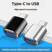 Type C To USB Converter USB 3.0 To Type C Adapter For Computer PC MacBook Mobile Phones High Quality OTG USB To USB C Connector