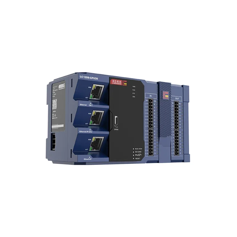 Factory Price Programmable Logic Controller PLC Automation EtherCAT EtherNet IO Module PLC1204-CPU20TN