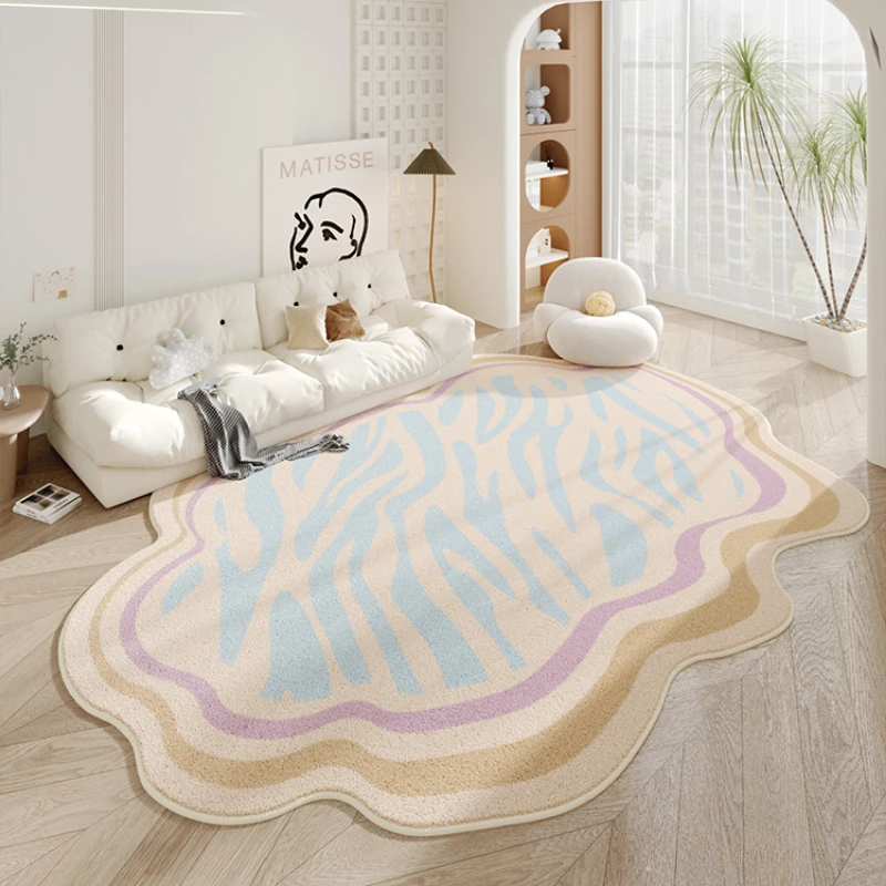 

Large Area Living Room Rugs Soft Thickened Bedroom Bedside Carpet Modern Simple Room Decoration Rug Cloakroom Dresser Carpets