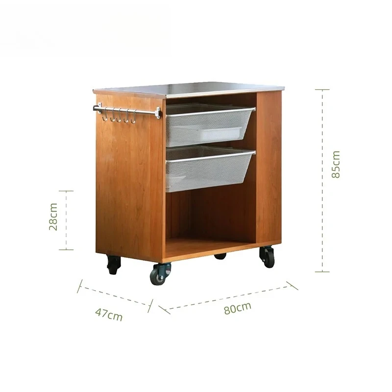 Classic Trolleys Kitchen Islands With Wheels Design Simple Aesthetic Kitchen Islands Rustic Elegant Îles De Cuisine Furniture