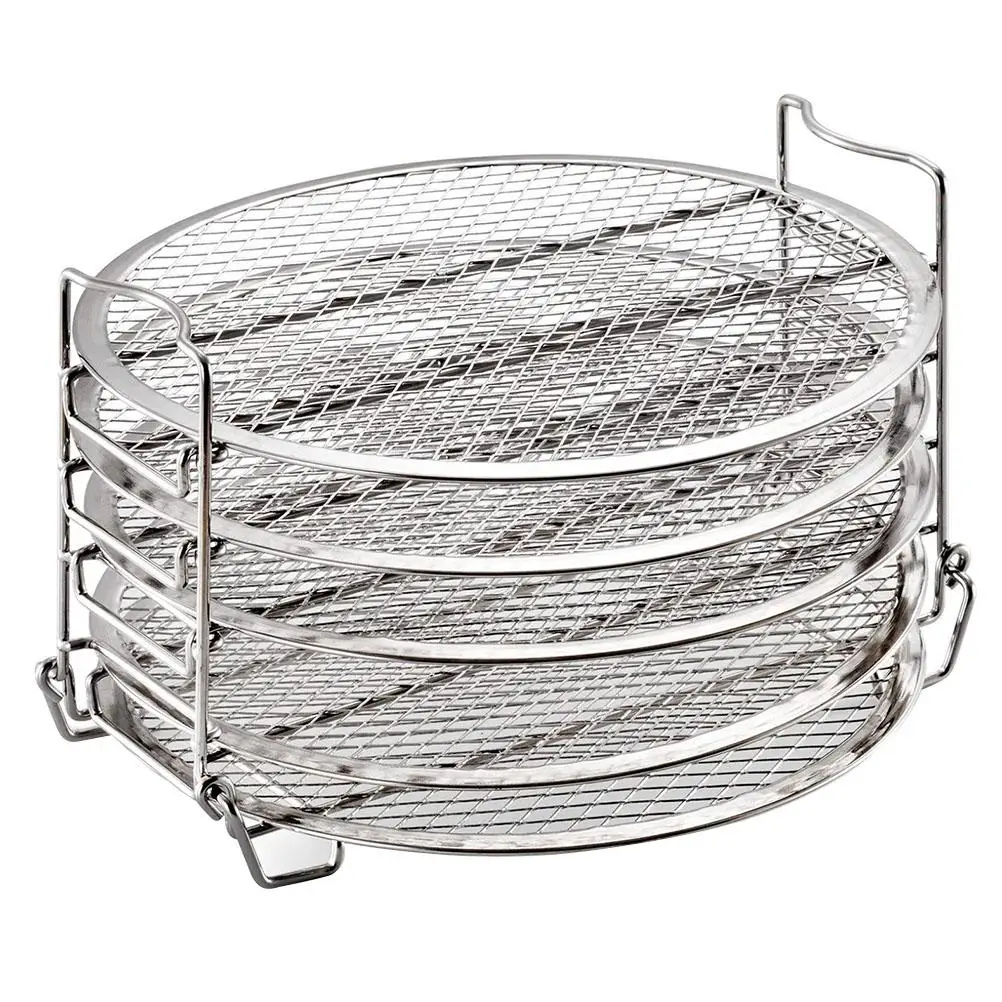

Air Fryer Rack for Oven Accessories Airfryer Dehydrator Large 304 Stainless Steel