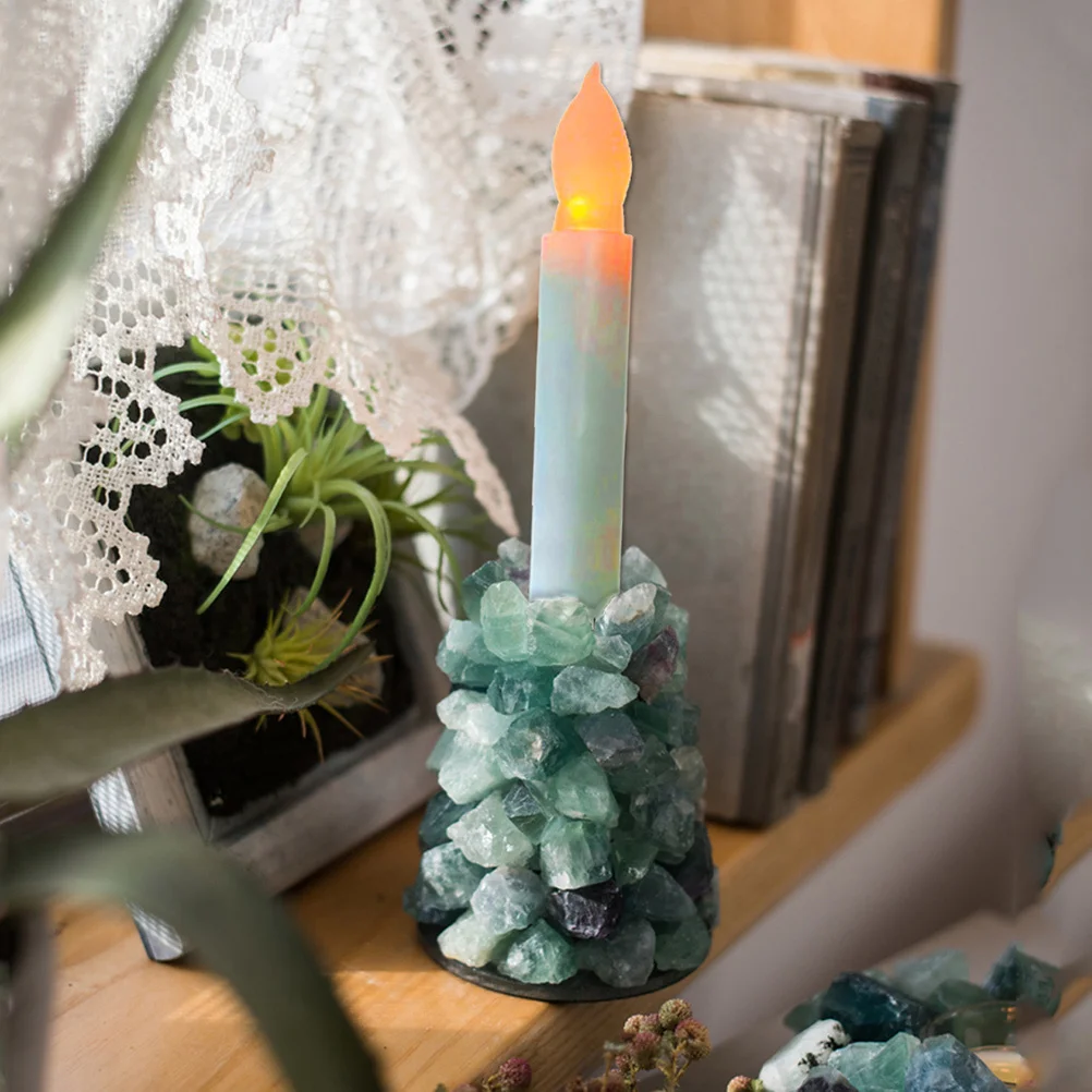 

12Pcs LED Taper Candles Flameless Light Safe for Families Pets Suitable Anniversaries Pool Parties Garden Fun