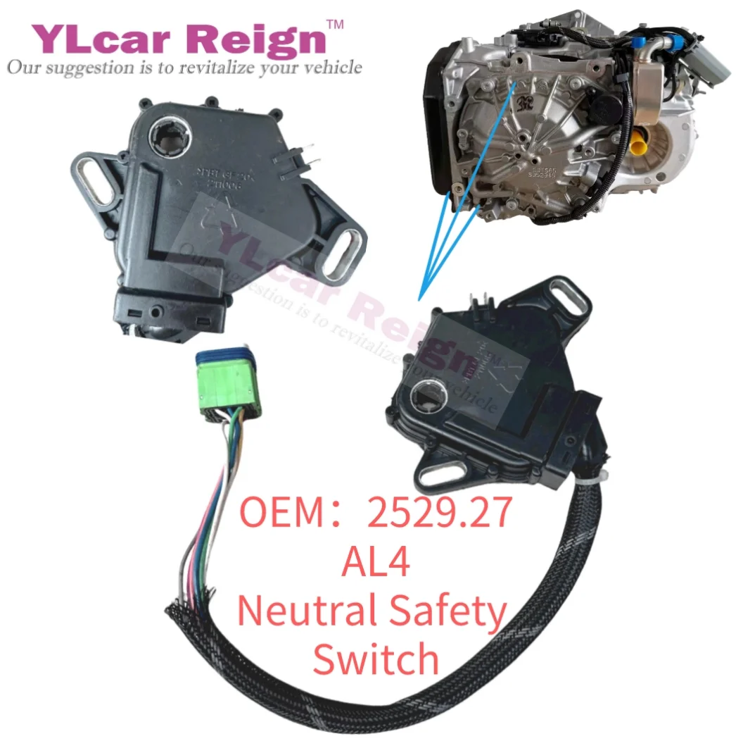 

DPO AL4 DP0 252927 FG2529.27 Automatic Transmission Gearbox Neutral Safety Gear Switch for 4Speed RENAULT PEUGEOT 307 CITROEN