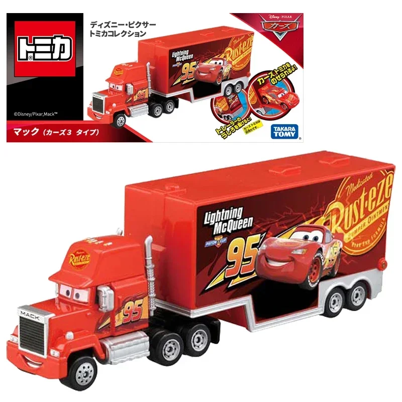 Takara Tomy Tomica Disney/Pixar Tomica Collection Mack Car Alloy Motor Vehicle Diecast Metal Model Kids Xmas Gift Toys for Boys