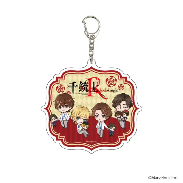 Game Anime Rhodoknight Acrylic Keychain Pendant Bag Car Keychain Cell phone Sign   present Firend Fans Popular Gifts
