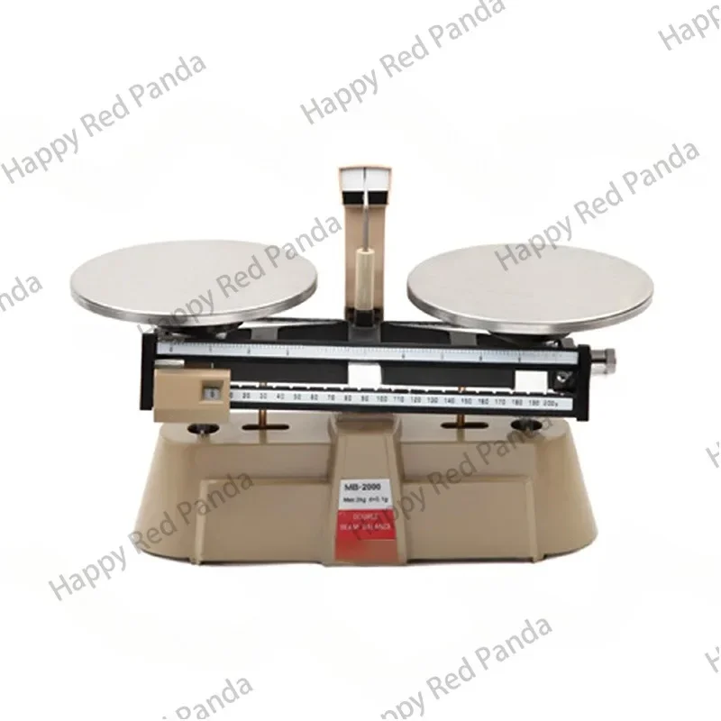 Laboratory 2000g 0.1g Mechanical Double Scale Pan Double Beam Balance